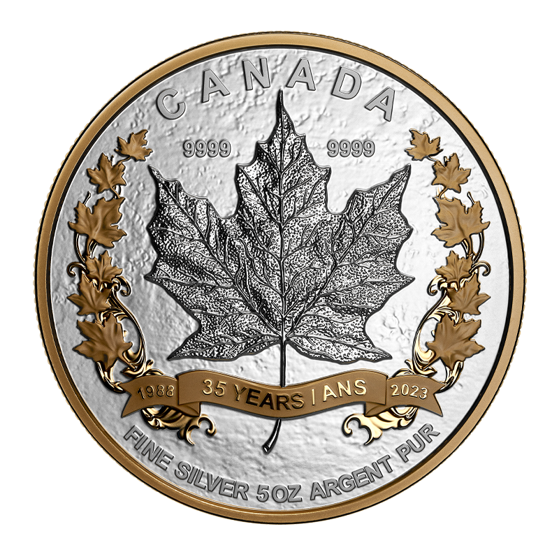 Image for 2023 $50 Fine Silver Coin - 35th Anniversary of the SML from TD Precious Metals
